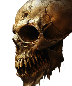 Scary Skull Vinyl Car Decal Sticker – Waterproof & UV-Resistant 8" Scary Skull Vinyl Car Decal Sticker – Waterproof & UV-Resistant 8"