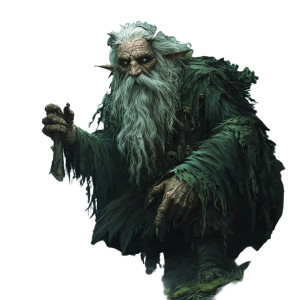 Mythical Forest Grandfather Vinyl Car Decal Sticker – Waterproof & UV-Resistant 8"