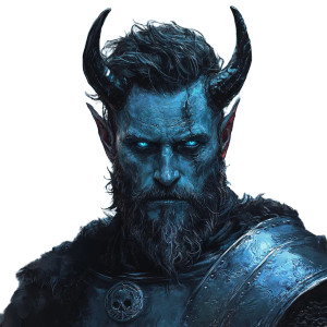 Demonic Monster Man Vinyl Car Decal Sticker – Waterproof & UV-Resistant 8"