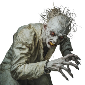 Tall Monster Portrait Vinyl Car Decal Sticker – Waterproof & UV-Resistant 8"