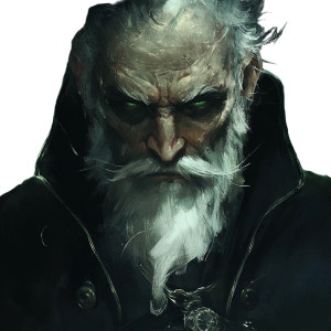 Dark Rpg Master Vinyl Car Decal Sticker – Waterproof & UV-Resistant 8"