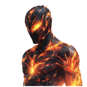 Skynetic Warrior Vinyl Car Decal Sticker – Waterproof & UV-Resistant 8"