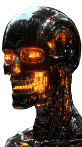 Cybernetic Humanoid Vinyl Car Decal Sticker – Waterproof & UV-Resistant 8" Cybernetic Humanoid Vinyl Car Decal Sticker – Waterproof & UV-Resistant 8"