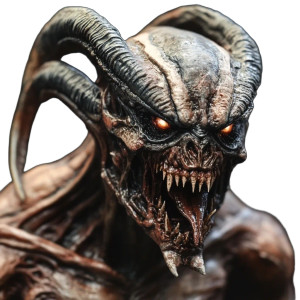 Alien Demon Vinyl Car Decal Sticker – Waterproof & UV-Resistant 8"