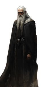 Saruman By Rembrandt Vinyl Car Decal Sticker – Waterproof & UV-Resistant 8"