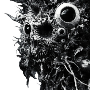 Extraterrestrial Bioorganic Structure Vinyl Car Decal Sticker – Waterproof & UV-Resistant 8"