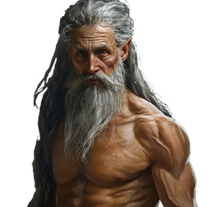 Old Centaur Portrait Vinyl Car Decal Sticker – Waterproof & UV-Resistant 8"