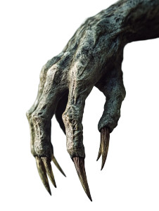 Demonic Hand Gripping Vinyl Car Decal Sticker – Waterproof & UV-Resistant 8"