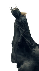 Dark Crowned Knight Vinyl Car Decal Sticker – Waterproof & UV-Resistant 8"