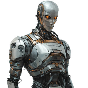 Steampunk Metal Construct Vinyl Car Decal Sticker – Waterproof & UV-Resistant 8"