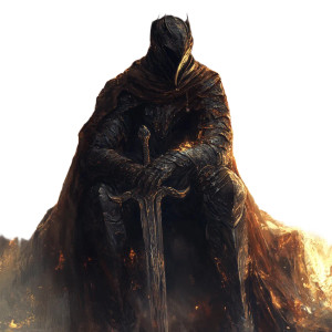 Gwyn Lord Of Cinder Vinyl Car Decal Sticker – Waterproof & UV-Resistant 8"