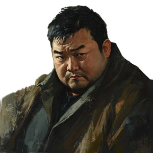 Shady Asian Man Vinyl Car Decal Sticker – Waterproof & UV-Resistant 8"