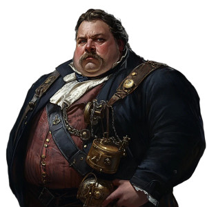 Victorian Tinkerer Alchemist Vinyl Car Decal Sticker – Waterproof & UV-Resistant 8"