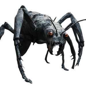 Big Ant Monster Vinyl Car Decal Sticker – Waterproof & UV-Resistant 8"