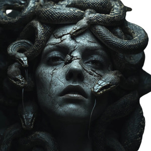 Medusa Personification Vinyl Car Decal Sticker – Waterproof & UV-Resistant 8" Medusa Personification Vinyl Car Decal Sticker – Waterproof & UV-Resistant 8"