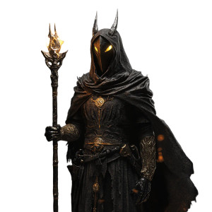 Sinister Hellknight Vinyl Car Decal Sticker – Waterproof & UV-Resistant 8"