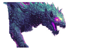 Demon Monster Anime Vinyl Car Decal Sticker – Waterproof & UV-Resistant 8"