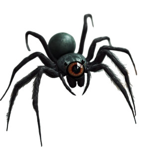 Eyeball Spider Vinyl Car Decal Sticker – Waterproof & UV-Resistant 8"