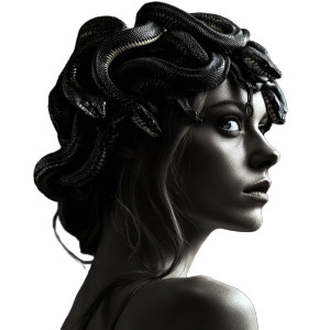 Medusa Portrait V9 Vinyl Car Decal Sticker – Waterproof & UV-Resistant 8" Medusa Portrait V9 Vinyl Car Decal Sticker – Waterproof & UV-Resistant 8"