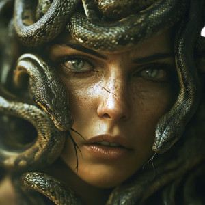 Realistic Medusa Portrait V5 Vinyl Car Decal Sticker – Waterproof & UV-Resistant 8" Realistic Medusa Portrait V5 Vinyl Car Decal Sticker – Waterproof & UV-Resistant 8"
