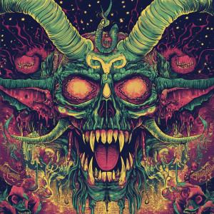 Evil Dance Demon Vinyl Car Decal Sticker – Waterproof & UV-Resistant 8" Evil Dance Demon Vinyl Car Decal Sticker – Waterproof & UV-Resistant 8"