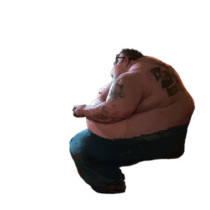 Fat Gamer Hunchback Vinyl Car Decal Sticker – Waterproof & UV-Resistant 8" Fat Gamer Hunchback Vinyl Car Decal Sticker – Waterproof & UV-Resistant 8"