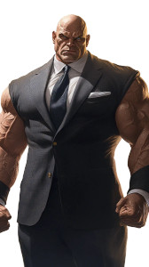 Villainous Ceo Bodybuilder V2 Vinyl Car Decal Sticker – Waterproof & UV-Resistant 8"