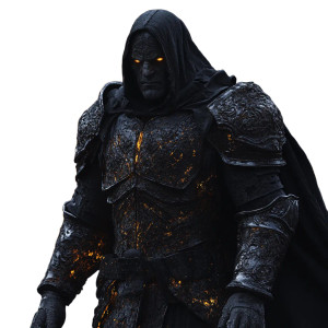 Smouldering Goliath Warrior Vinyl Car Decal Sticker – Waterproof & UV-Resistant 8"