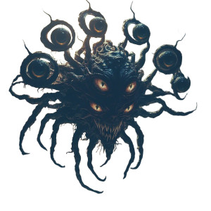 Dark Beholder Leader Vinyl Car Decal Sticker – Waterproof & UV-Resistant 8"