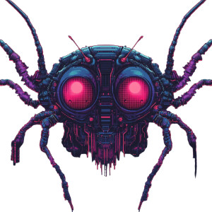 Mechanical Bug Terminator Vinyl Car Decal Sticker – Waterproof & UV-Resistant 8"