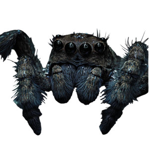 D&D Wolf Spider Vinyl Car Decal Sticker – Waterproof & UV-Resistant 8"