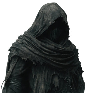 Creepy Hooded Figure Vinyl Car Decal Sticker – Waterproof & UV-Resistant 8"