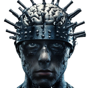 Creepy Brain Headpiece Vinyl Car Decal Sticker – Waterproof & UV-Resistant 8" Creepy Brain Headpiece Vinyl Car Decal Sticker – Waterproof & UV-Resistant 8"