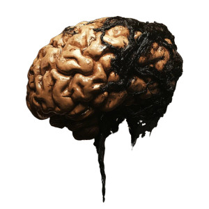 Rotting Human Brain Vinyl Car Decal Sticker – Waterproof & UV-Resistant 8" Rotting Human Brain Vinyl Car Decal Sticker – Waterproof & UV-Resistant 8"