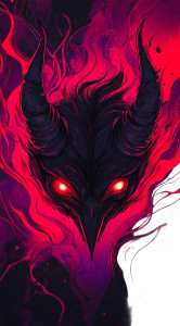 Demon Raven Illustration Vinyl Car Decal Sticker – Waterproof & UV-Resistant 8" Demon Raven Illustration Vinyl Car Decal Sticker – Waterproof & UV-Resistant 8"