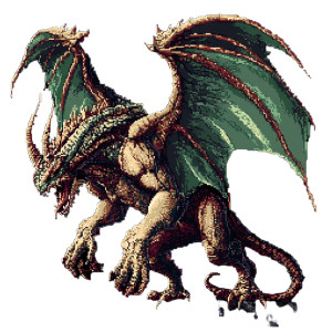 Demonic Winged Beast Vinyl Car Decal Sticker – Waterproof & UV-Resistant 8"