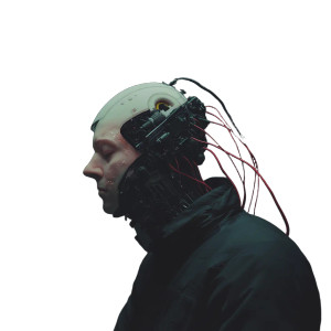 Ai-Human Merger Vinyl Car Decal Sticker – Waterproof & UV-Resistant 8" Ai-Human Merger Vinyl Car Decal Sticker – Waterproof & UV-Resistant 8"