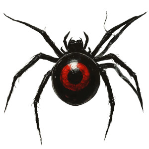 Sharingan Spider Vinyl Car Decal Sticker – Waterproof & UV-Resistant 8"