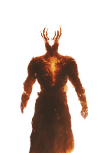 Dark Fire Crown Entity Vinyl Car Decal Sticker – Waterproof & UV-Resistant 8"