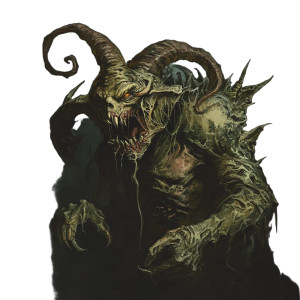 Nurgle Demon Vinyl Car Decal Sticker – Waterproof & UV-Resistant 8"