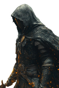 Warrior Knight Fighting Vinyl Car Decal Sticker – Waterproof & UV-Resistant 8"