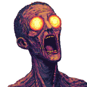 Cosmic Horror Scream Vinyl Car Decal Sticker – Waterproof & UV-Resistant 8"