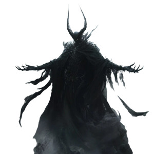 Demonic Shadow King Vinyl Car Decal Sticker – Waterproof & UV-Resistant 8"