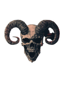Nightmarish Devil Skull Vinyl Car Decal Sticker – Waterproof & UV-Resistant 8" Nightmarish Devil Skull Vinyl Car Decal Sticker – Waterproof & UV-Resistant 8"