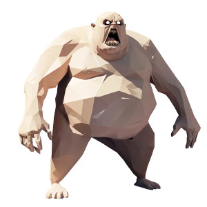 Fat Scary Giant Vinyl Car Decal Sticker – Waterproof & UV-Resistant 8"