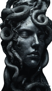 Dark Medusa Portrait Vinyl Car Decal Sticker – Waterproof & UV-Resistant 8" Dark Medusa Portrait Vinyl Car Decal Sticker – Waterproof & UV-Resistant 8"