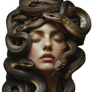 Realistic Medusa Portrait V6 Vinyl Car Decal Sticker – Waterproof & UV-Resistant 8" Realistic Medusa Portrait V6 Vinyl Car Decal Sticker – Waterproof & UV-Resistant 8"