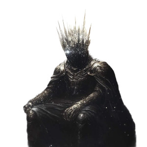 Fallen King Vinyl Car Decal Sticker – Waterproof & UV-Resistant 8"