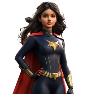 Young Superheroine Alia Vinyl Car Decal Sticker – Waterproof & UV-Resistant 8" Young Superheroine Alia Vinyl Car Decal Sticker – Waterproof & UV-Resistant 8"