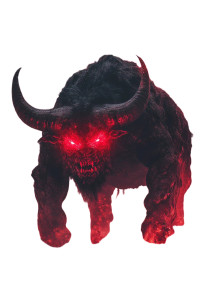 Demonic Behemoth Vinyl Car Decal Sticker – Waterproof & UV-Resistant 8" Demonic Behemoth Vinyl Car Decal Sticker – Waterproof & UV-Resistant 8"